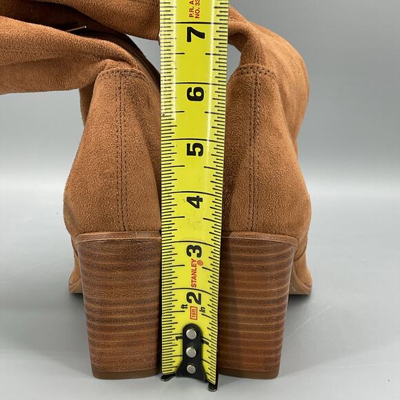 NEW Mark Fisher Women’s Garwin Over the Knee Boots Brown Size 6M - Picture 3 of 11